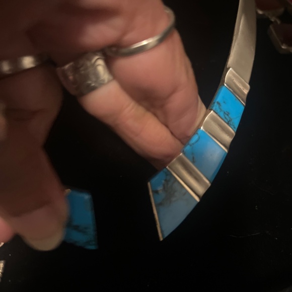 Sterling silver Mexico clamper chocker - Picture 4 of 4